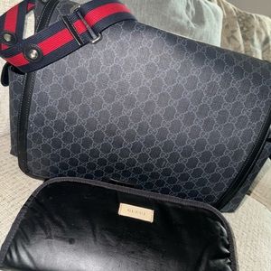 Gucci diaper bag